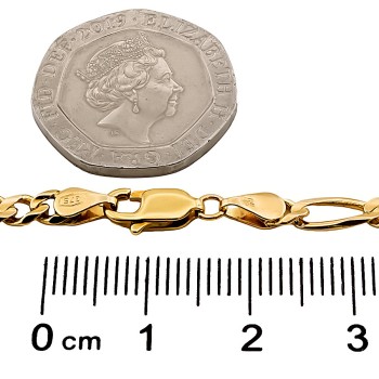 9ct Gold 11.4g 24 inch Figaro Chain